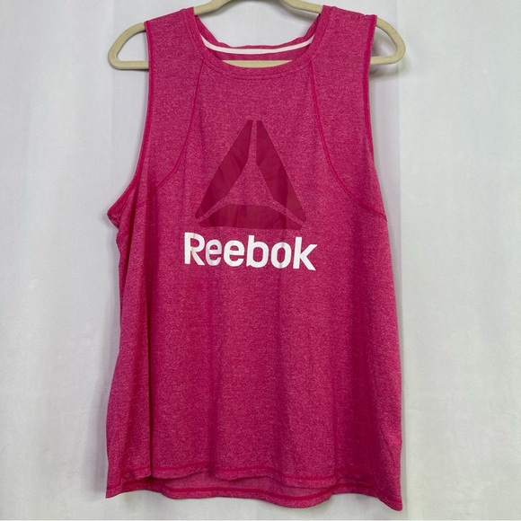 Reebok Tops - Reebok Magenta Athletic Tank Top